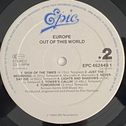 Europe – Out Of This World