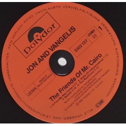 Jon And Vangelis – The Friends Of Mr. Cairo