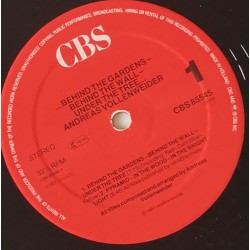 Andreas Vollenweider – ...Behind The Gardens