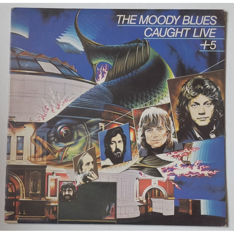 The Moody Blues – Caught Live +5 / 2xLP