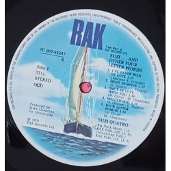 Suzi Quatro – Suzi... And Other Four Letter Words
