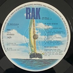 Suzi Quatro – If You Knew Suzi...