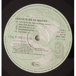 Culture Club – Colour By Numbers