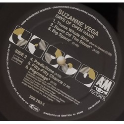 Suzanne Vega – Days Of Open Hand