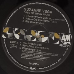 Suzanne Vega – Days Of Open Hand