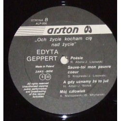 Edyta Geppert – Och Życie, Kocham Cię Nad Życie