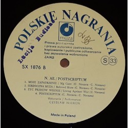 Czesław Niemen – Postscriptum