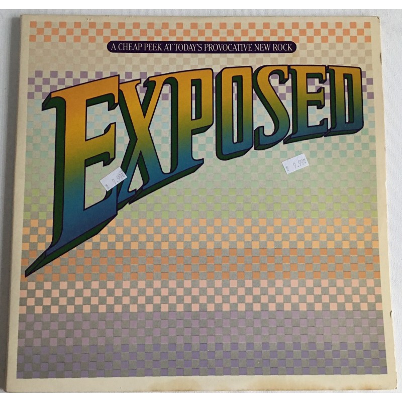 Various – Exposed: A Cheap Peek At Today's Provocative New Rock