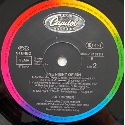 Joe Cocker – One Night Of Sin