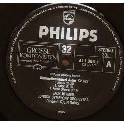 Mozart - Klarinettenkonzert A-Dur Kv 622 / Konzert Für Flöte, Harfe Und Orchester C-Dur Kv 299