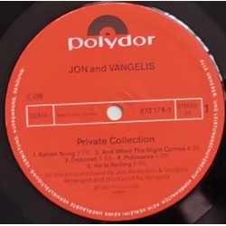 Jon And Vangelis – Private Collection