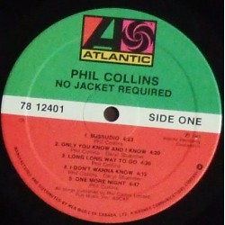 Phil Collins – No Jacket Required