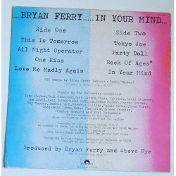 Bryan Ferry – In Your Mind