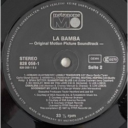 Various – La Bamba - Original Motion Picture Soundtrack